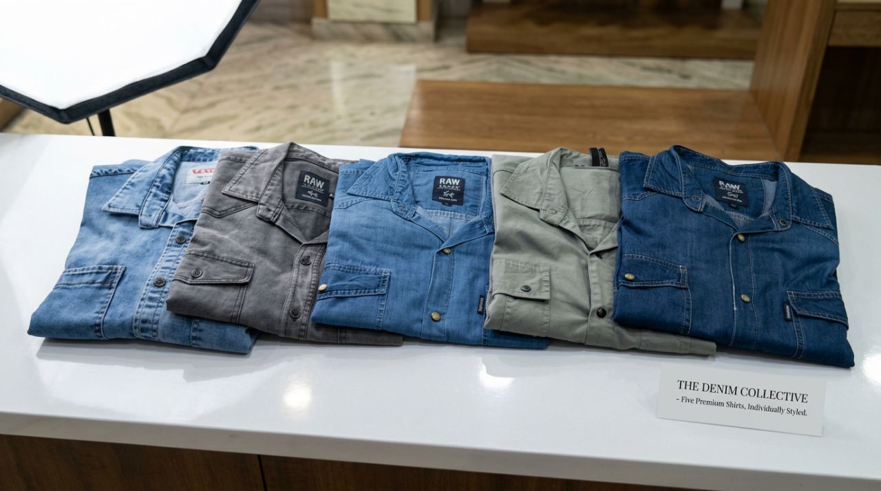 Denim Full Sleeves Shirt view 2