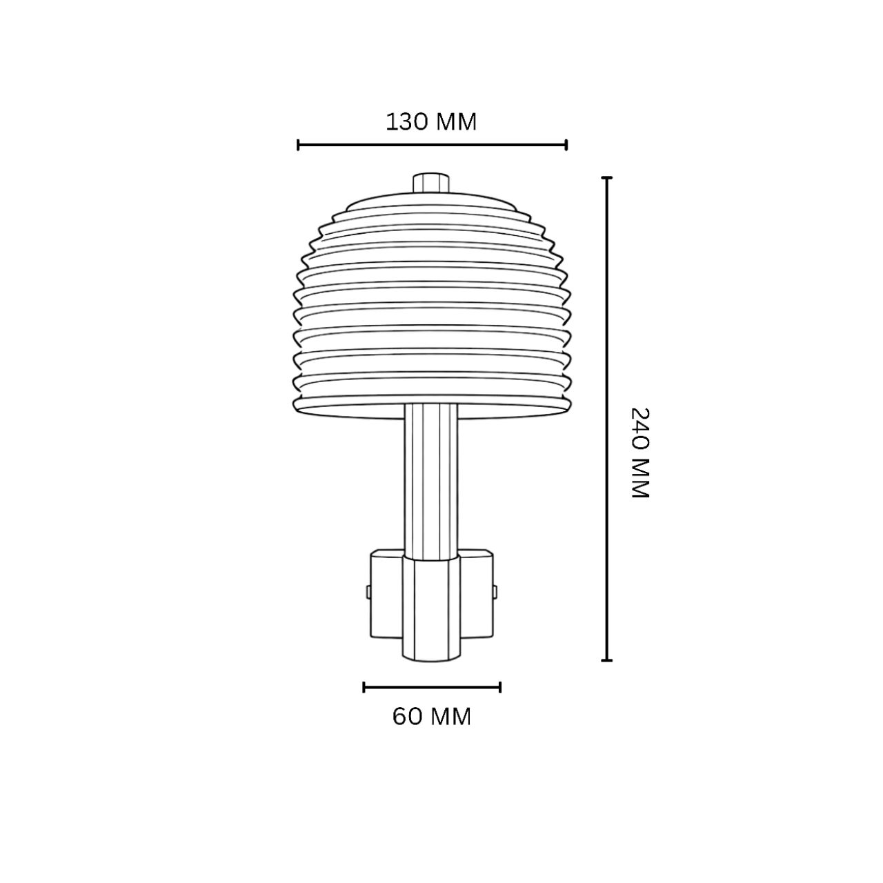 JSL Lights AP350E-WL Wall Lamp view 2
