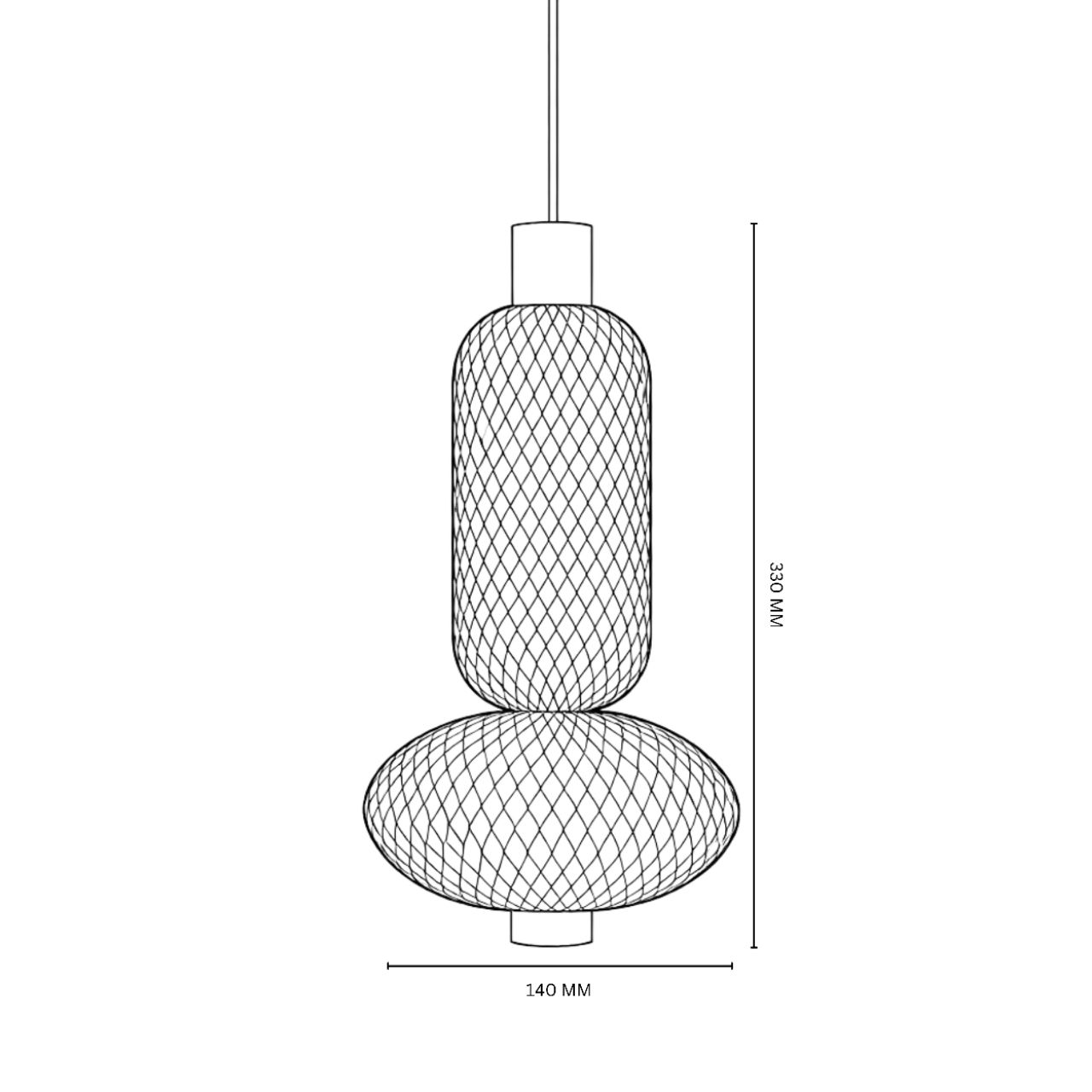 JSL AP561-HL Pendant Light view 2