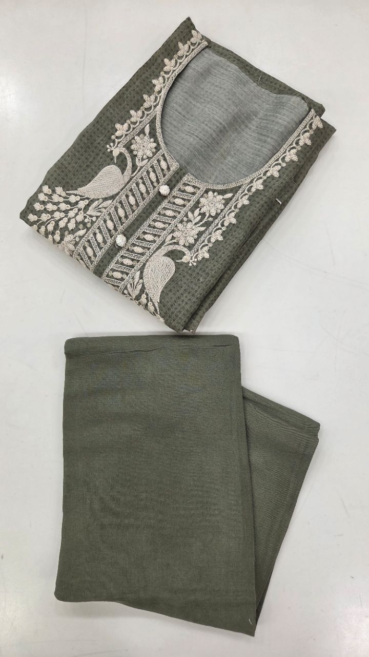 .Unstitched .Suit. Fabric view 4