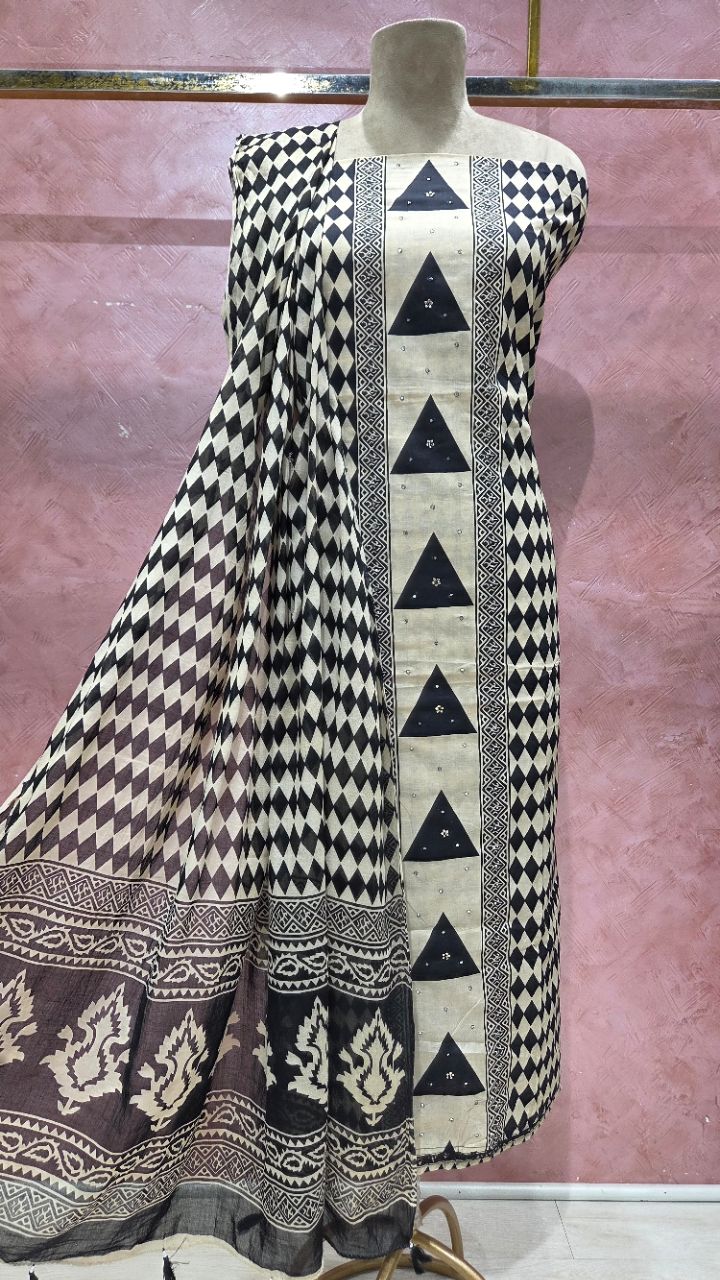 Unstitched ..Suit Fabric view 2