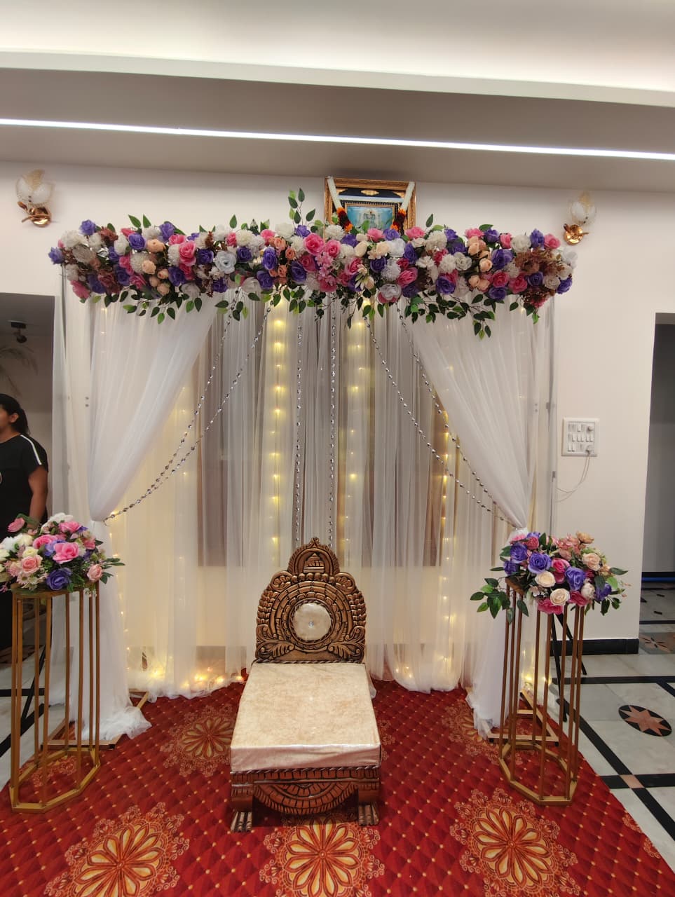Floral Decor Backdrop