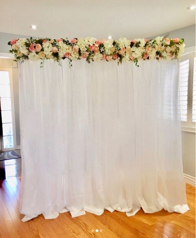 Flower Decor Curtain