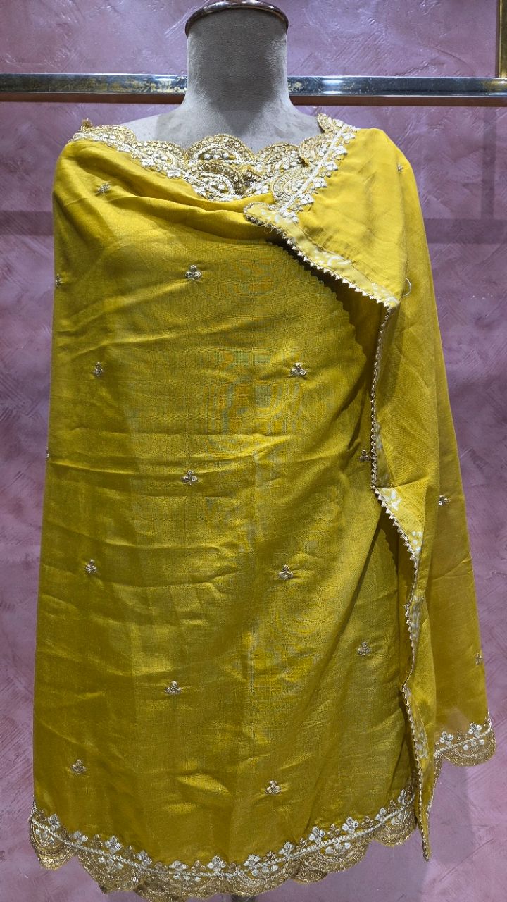 Unstitched Suit Fabric 😍. view 3