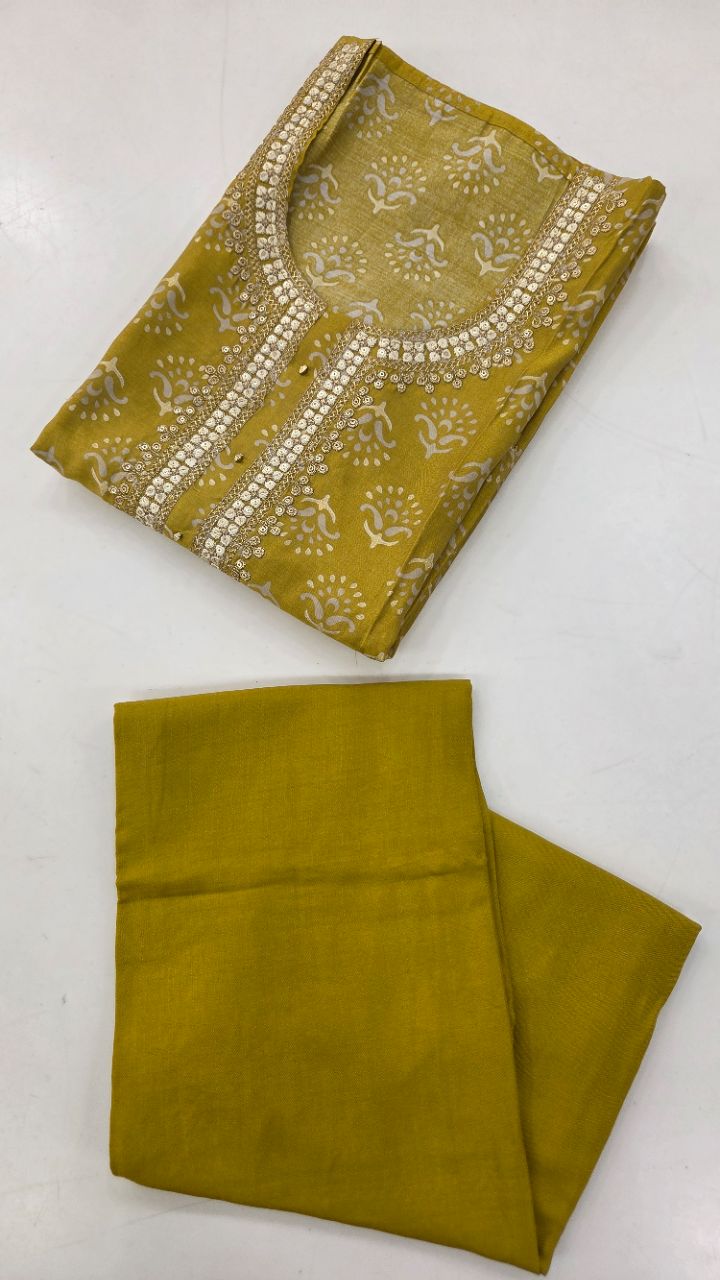 Unstitched Suit Fabric 😍. view 4