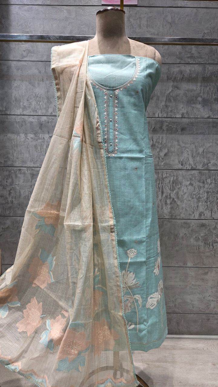 Unstitched Suit Fabric 😍.. view 2
