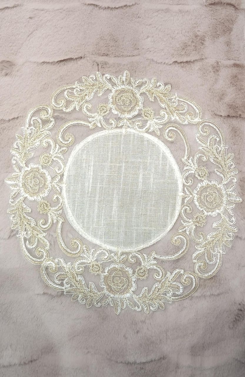 Embroidered Table Cover view 2