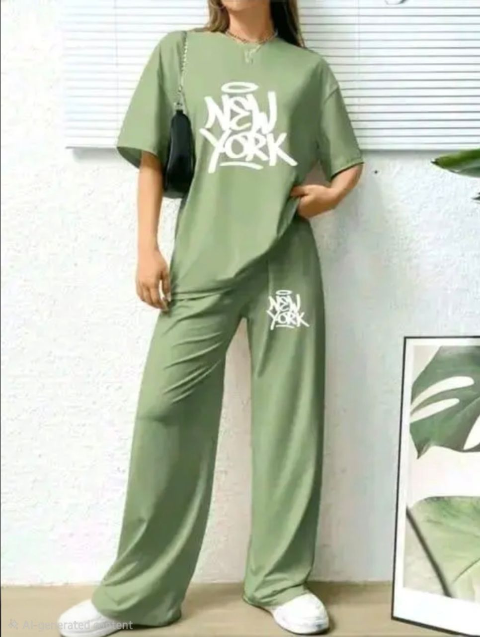 New York Graphic Loungewear Set view 2