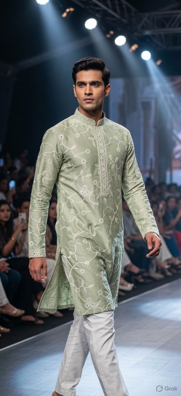 Elegant Ethnic Kurta by Kapoor And Sons view 2