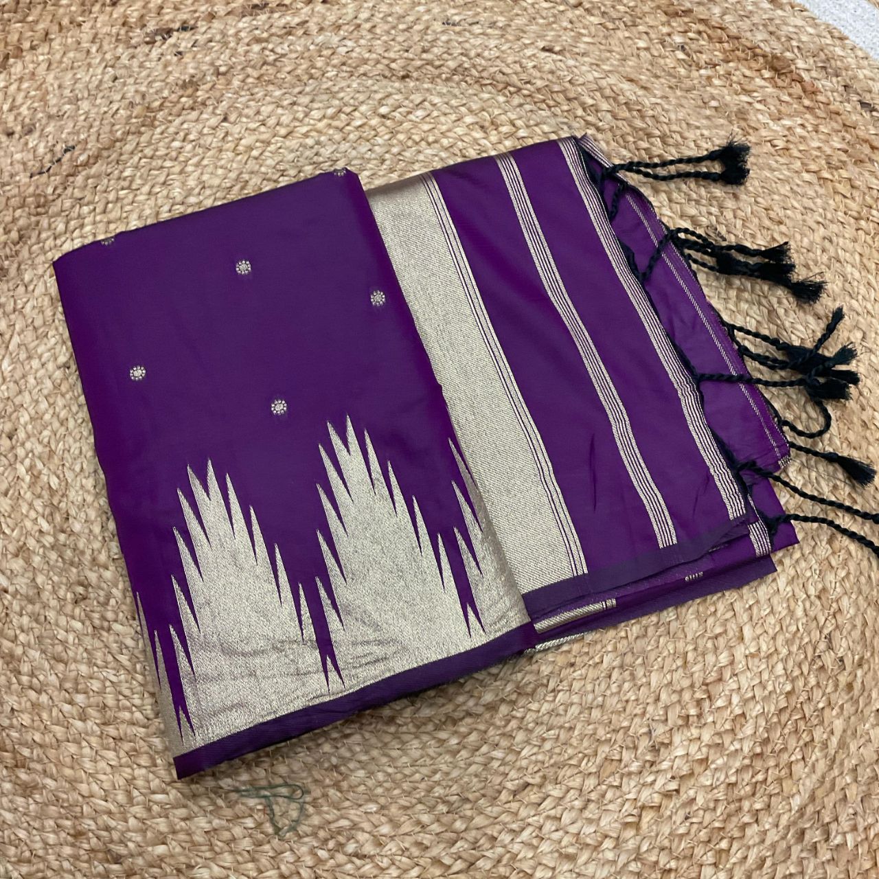 TEMPLE BORDER PURPLE view 2