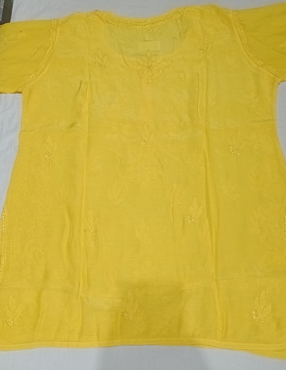 Muslin Fancy Top (XXL) view 2