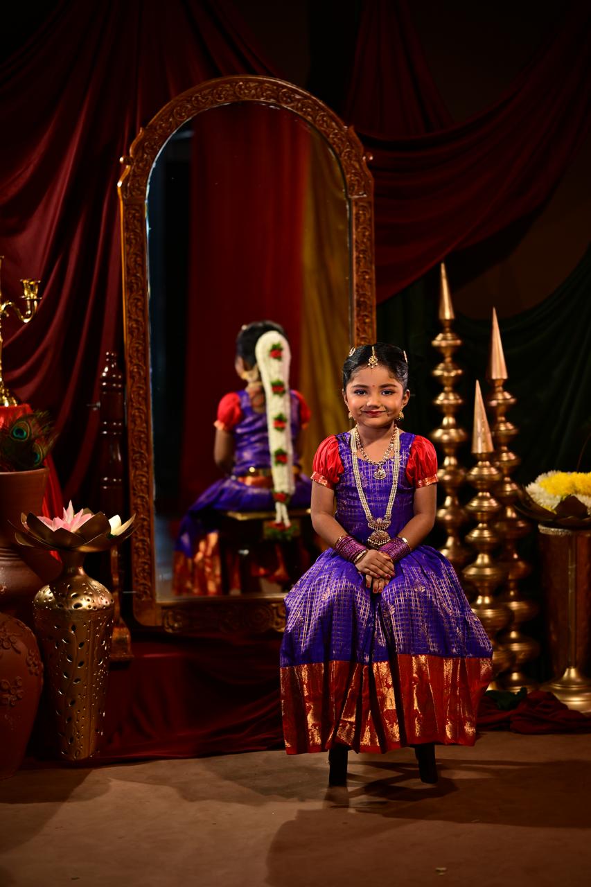 Traditional Kids Lehenga view 2