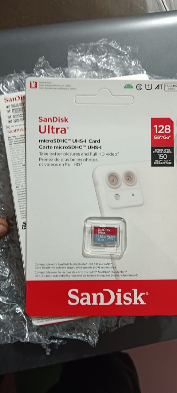 SanDisk Ultra 128GB microSDHC Card view 2