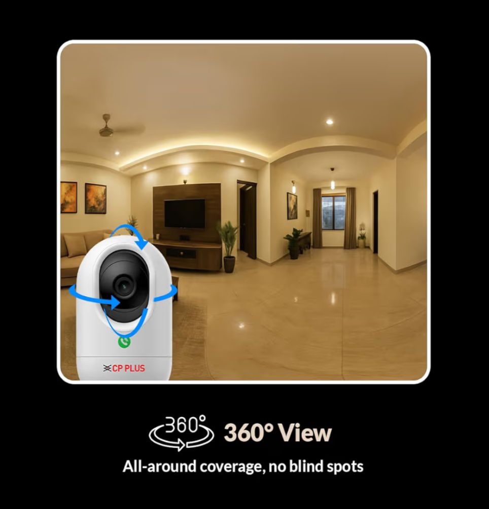 CP Plus 360° Security Camera view 2