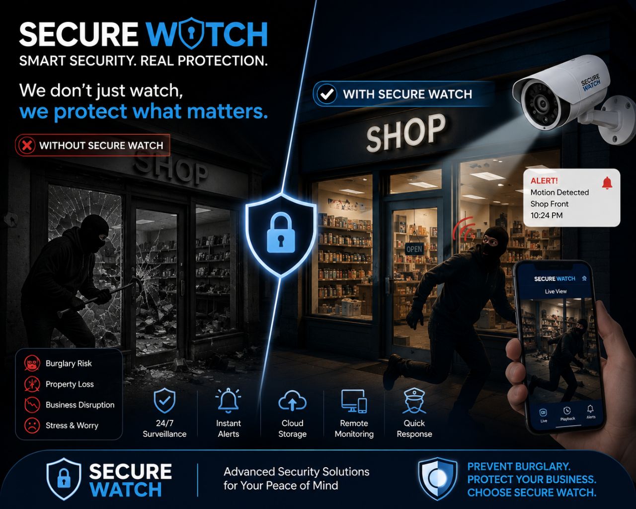 Secure Watch CCTV Security System view 2