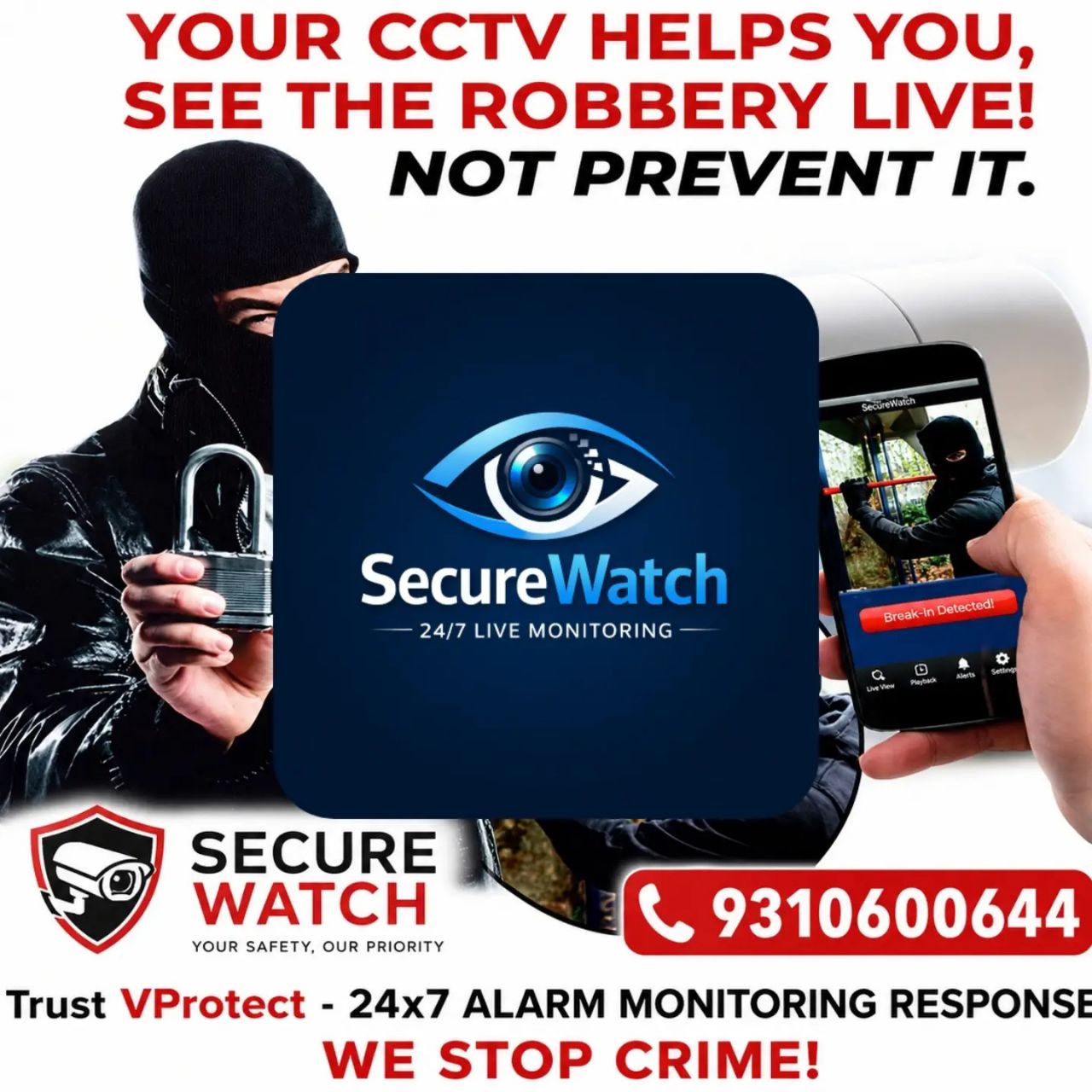 SecureWatch CCTV Security System view 2