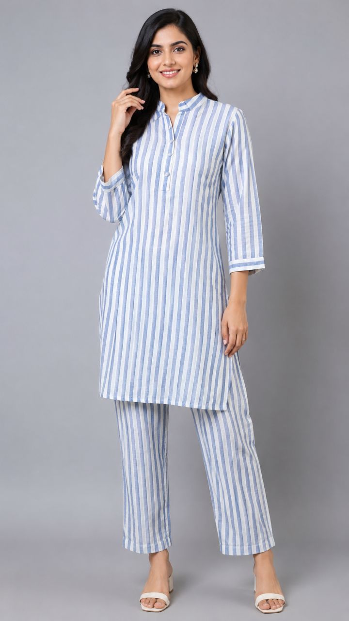 Striped Ethnic Set