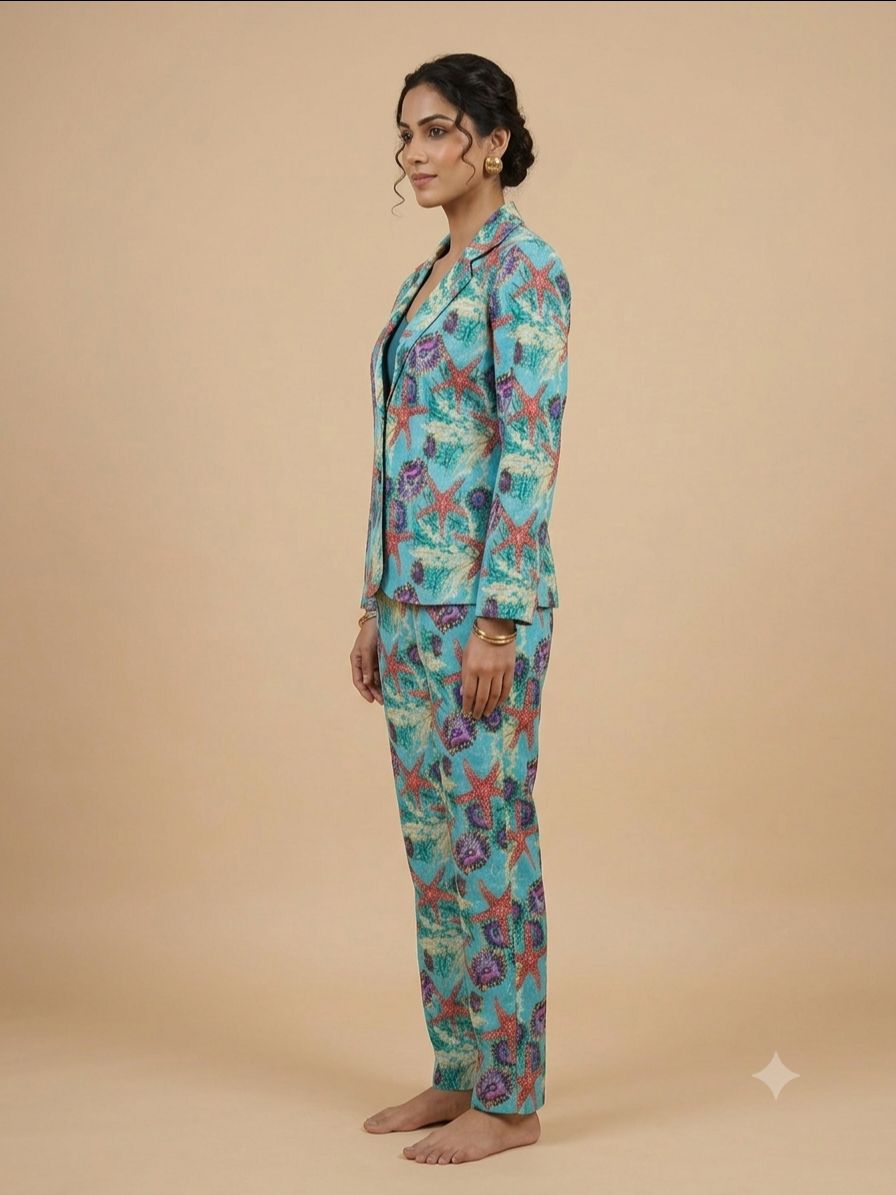Blazer Set Sea Shells view 2