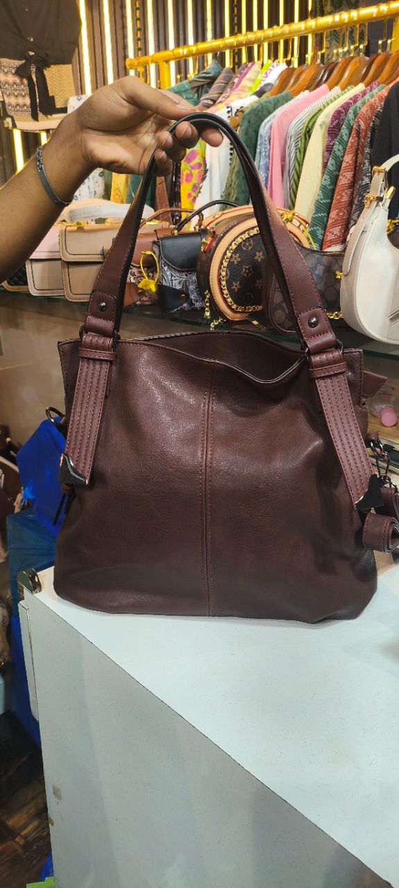 Stylish Black Hobo Bag view 2
