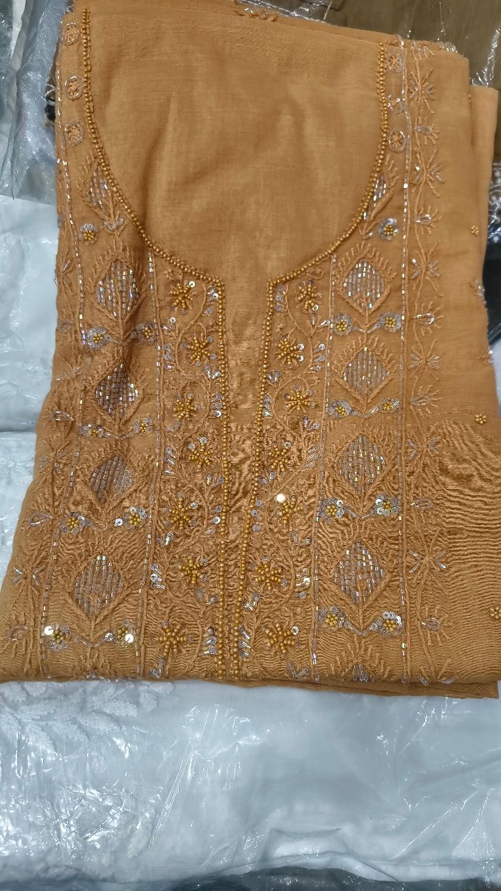 Embroidered Cotton Kurta view 2