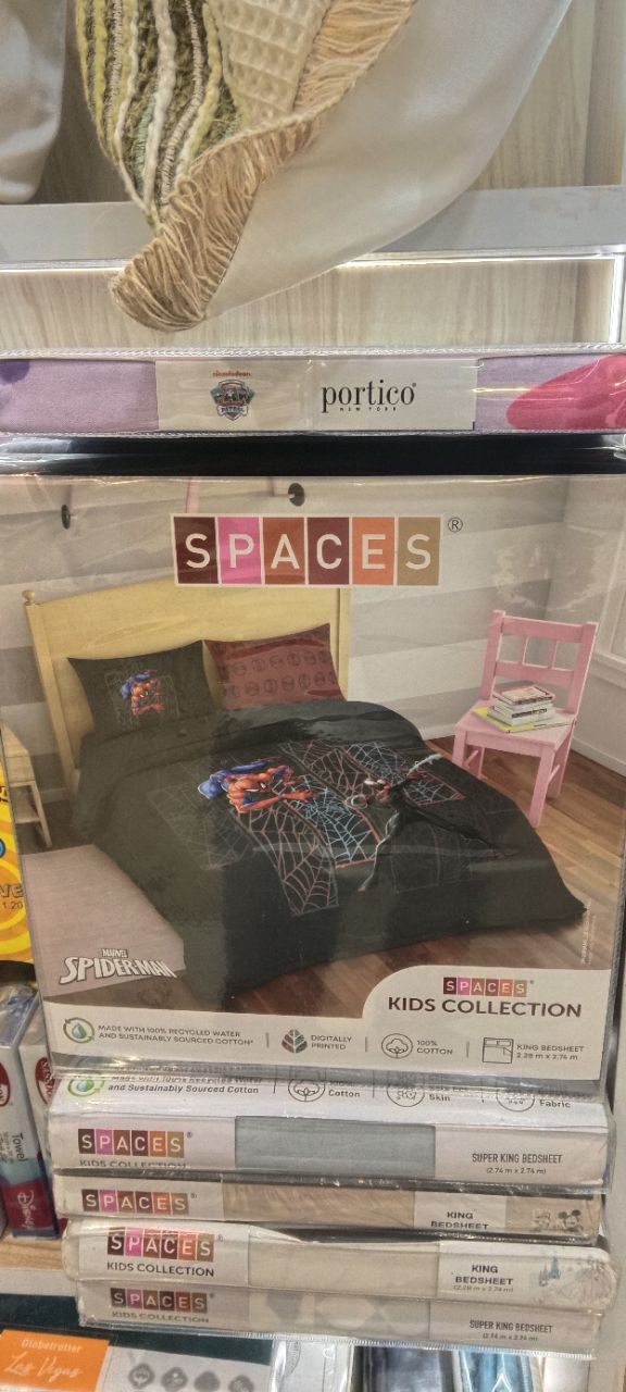Marvel Spiderman Kids Bed Sheet