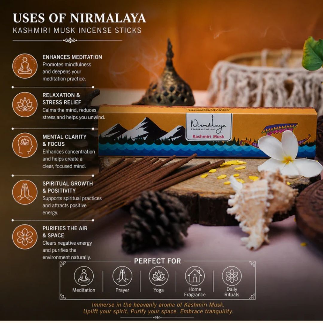 Nimsalaya Kashmiri Musk Incense Stick view 4