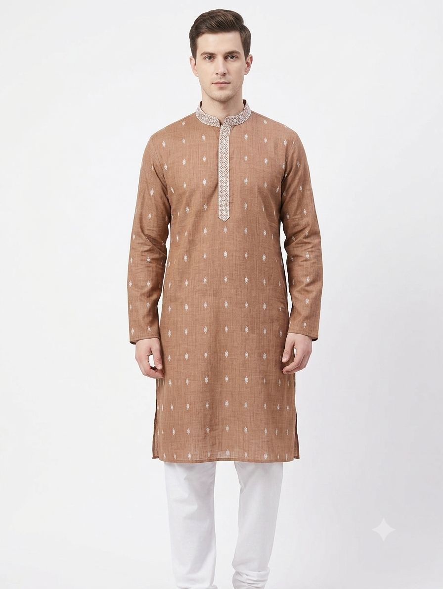 Cotton Kurta Parag view 3