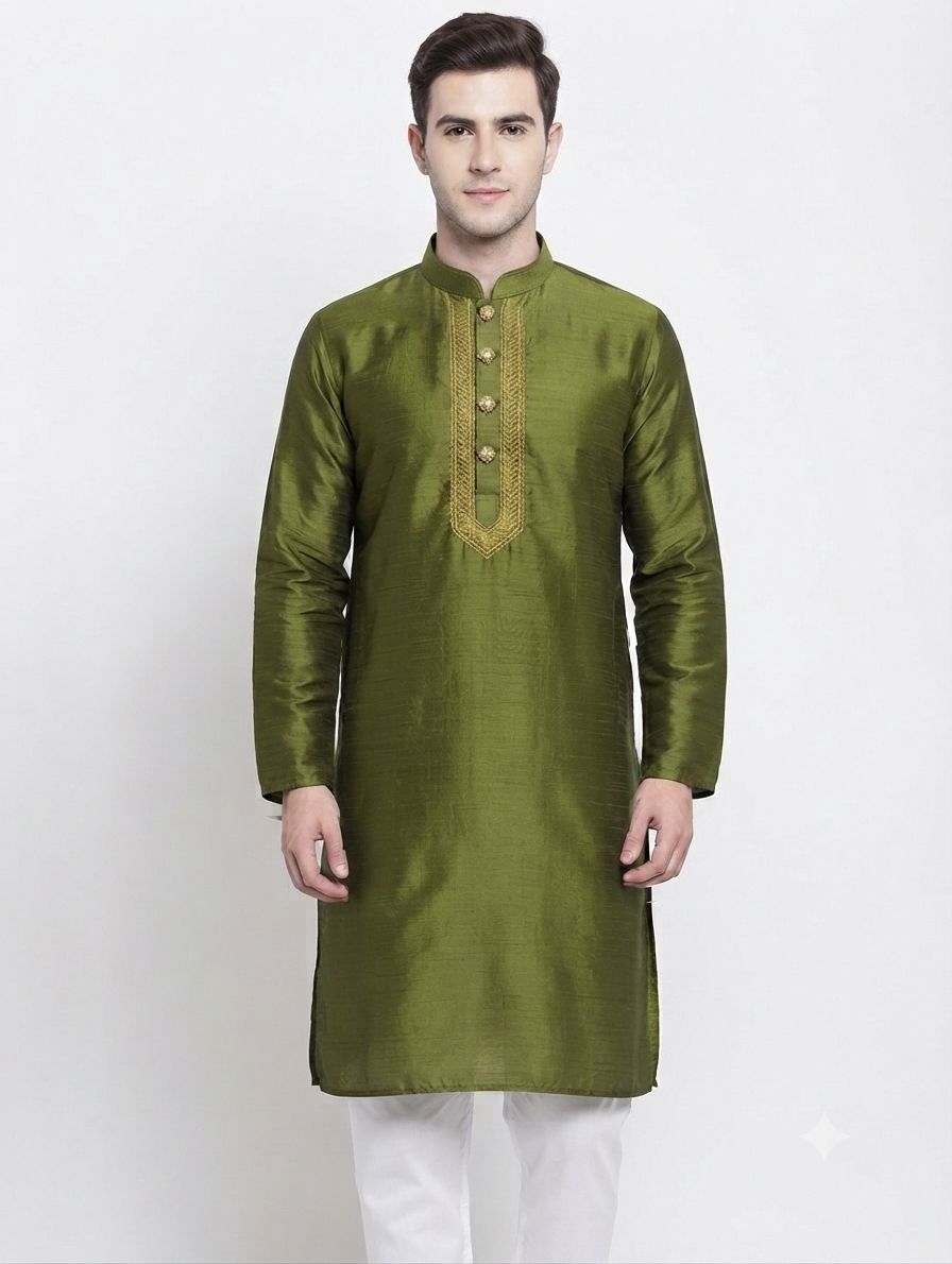 Silk Kurta Dupion view 2
