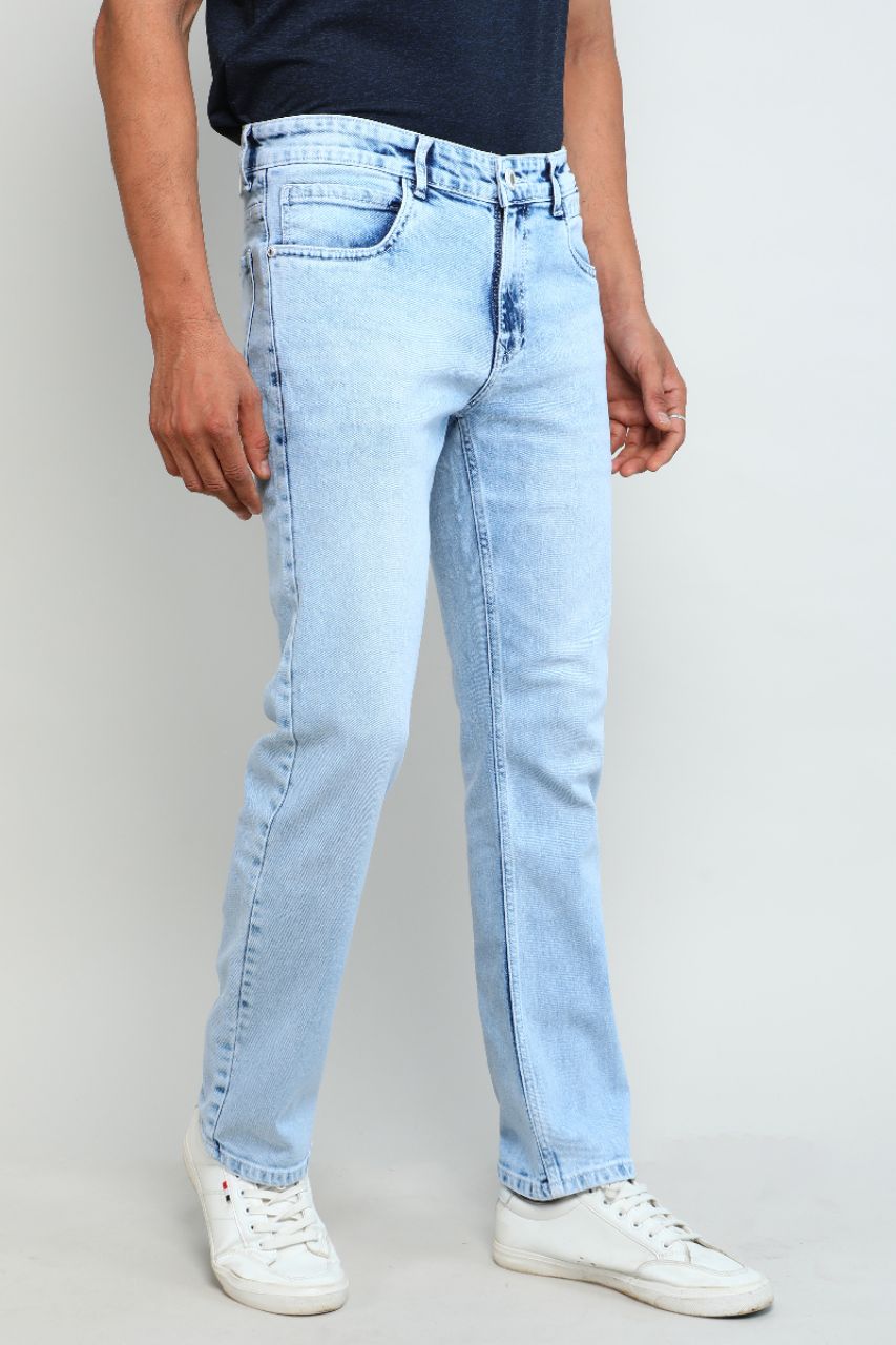 SPATTER STRAIGHT FIT JEANS view 3
