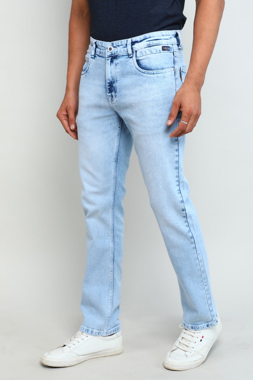 SPATTER STRAIGHT FIT JEANS view 2