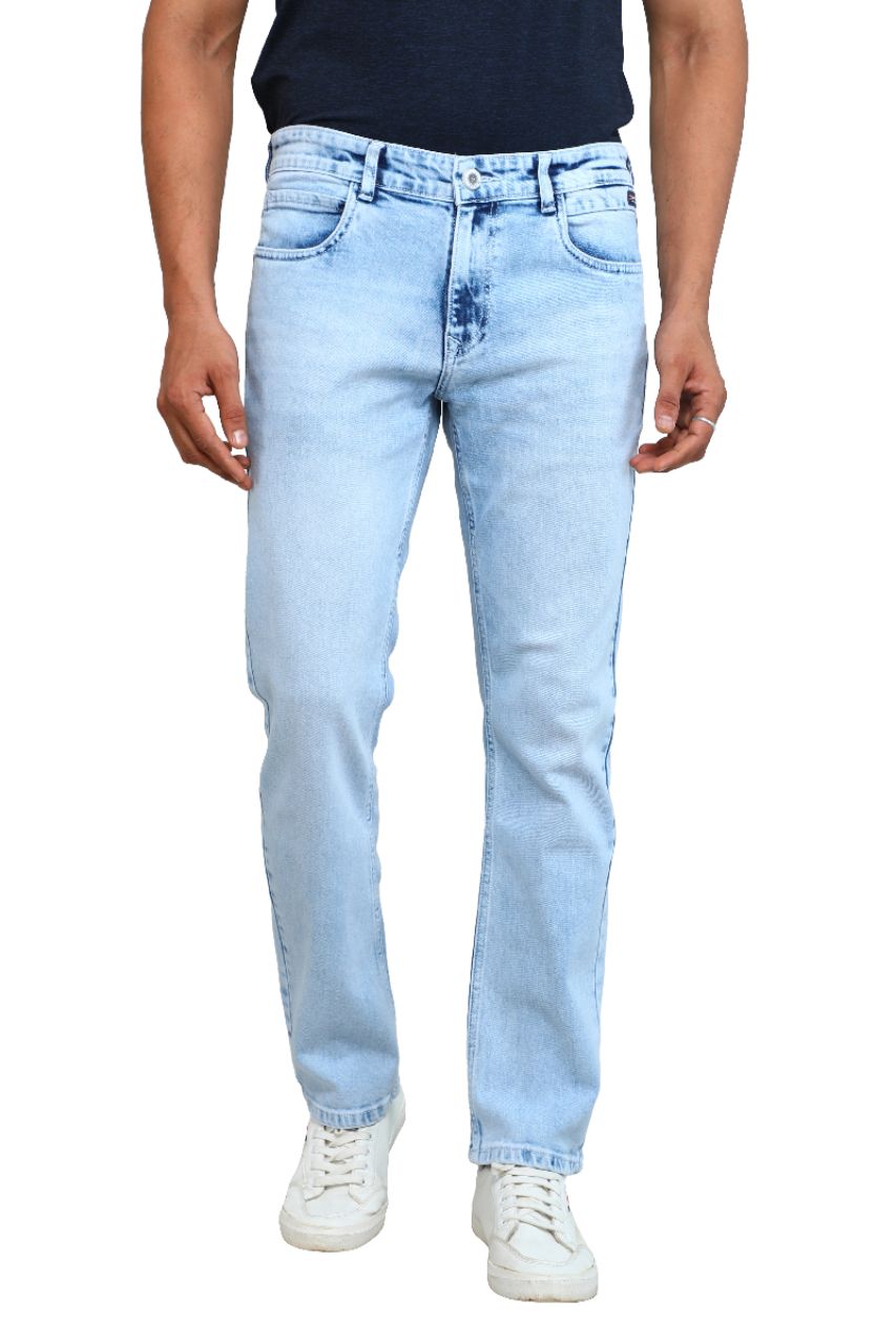 SPATTER STRAIGHT FIT JEANS view 4