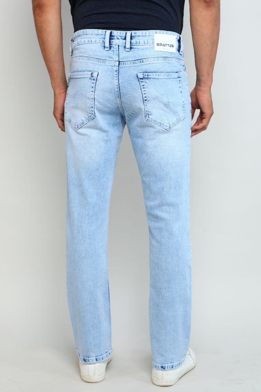 SPATTER STRAIGHT FIT JEANS view 6