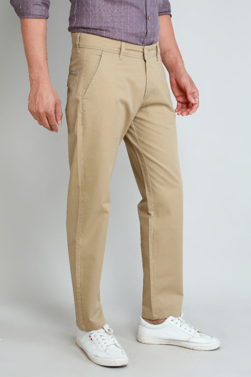 Khaki Chinos Pants view 2