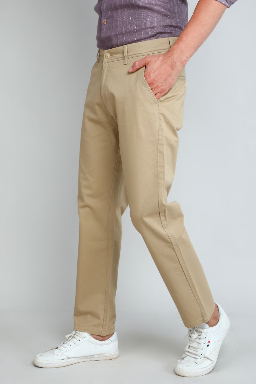 Khaki Chinos Pants view 4