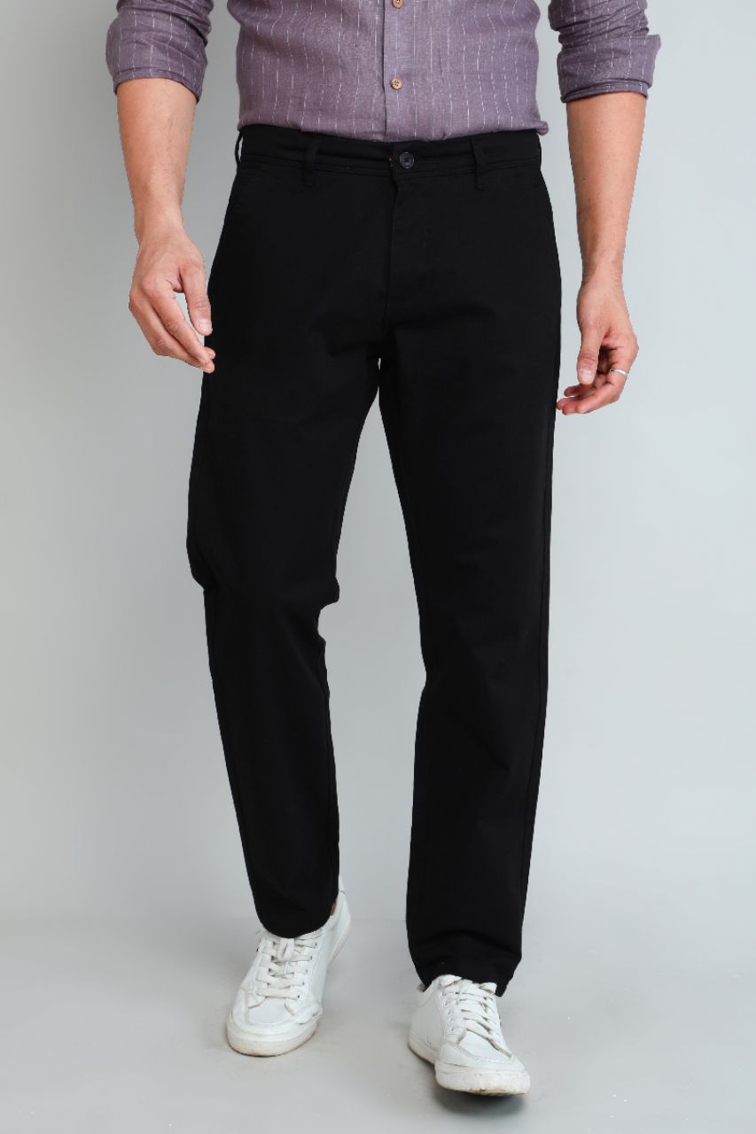 Z Black Chinos Pants view 2