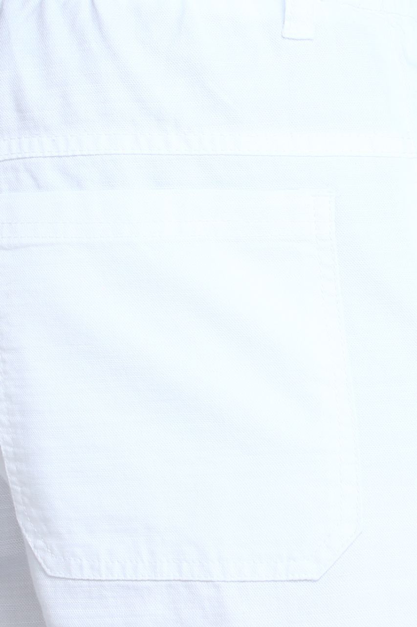White Joggers Pants view 7
