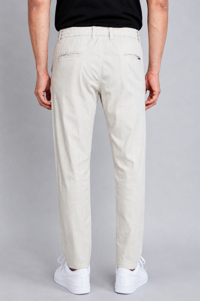 Beige Joggers Pants view 7