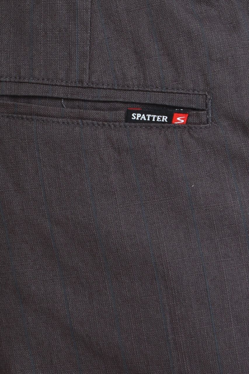 Metallic Grey Joggers Pants view 6