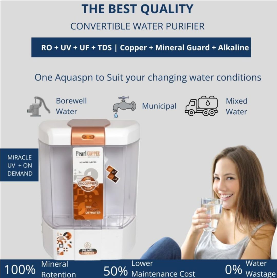 Aqua CopperPearl Alkaline Copper Zinc| Megha Sediment| view 2