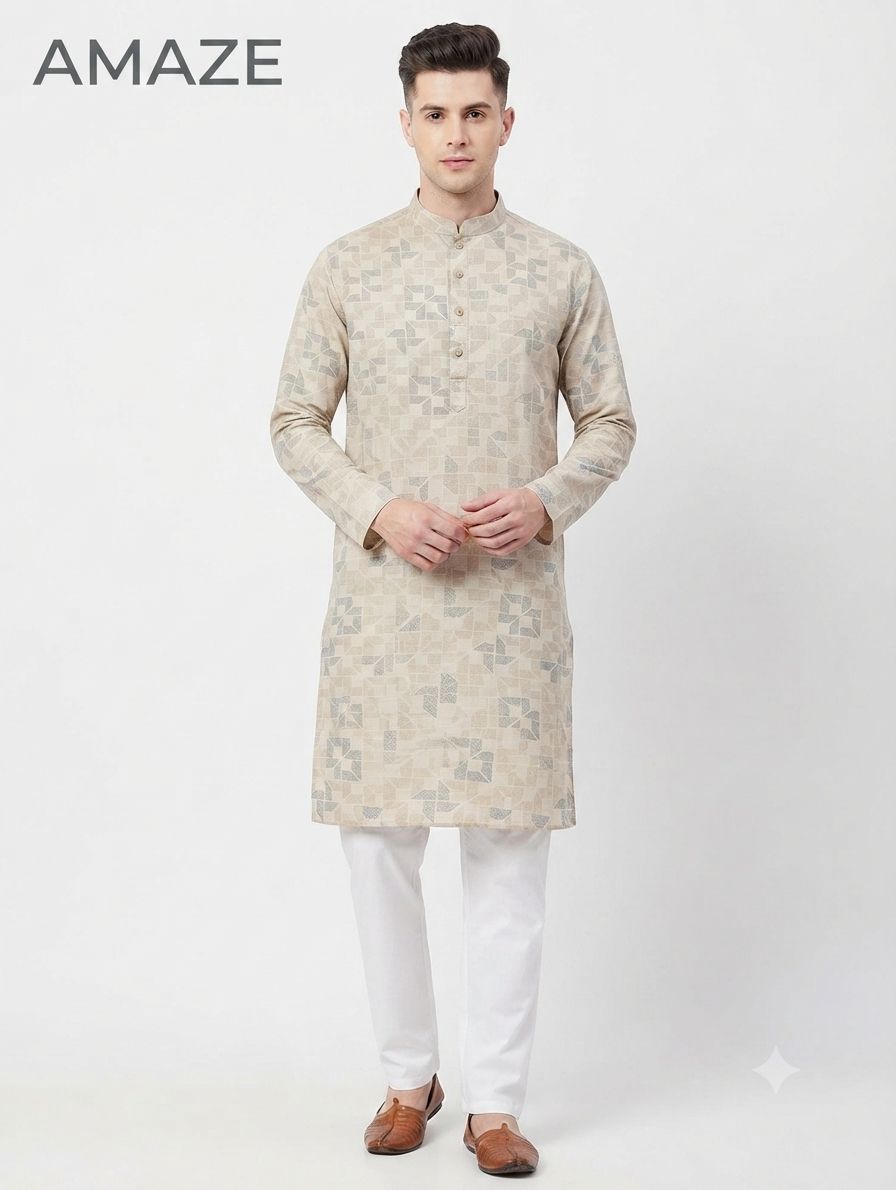 Cotton Printed Kurta Amaze view 2