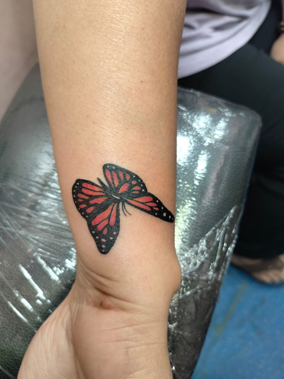 Peacock Feather Tattoo. view 2