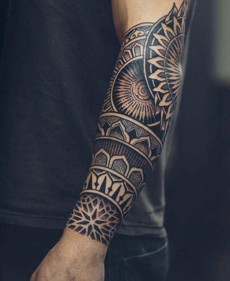 Geometric Tattoo view 2