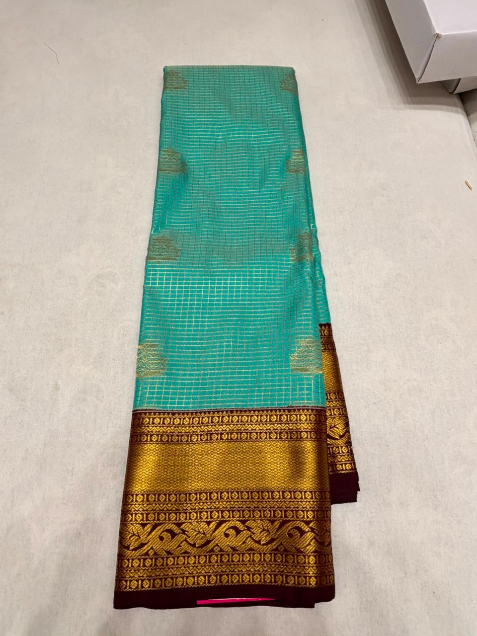 Kanchipuram Silk Saree For Festival view 5