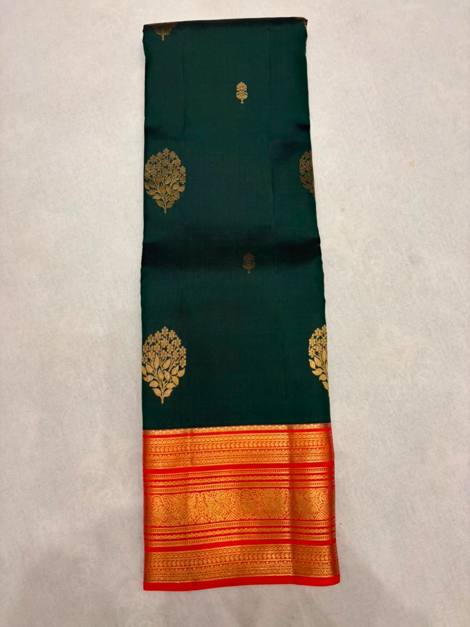 Kanchipuram Silk Saree For Festival view 4