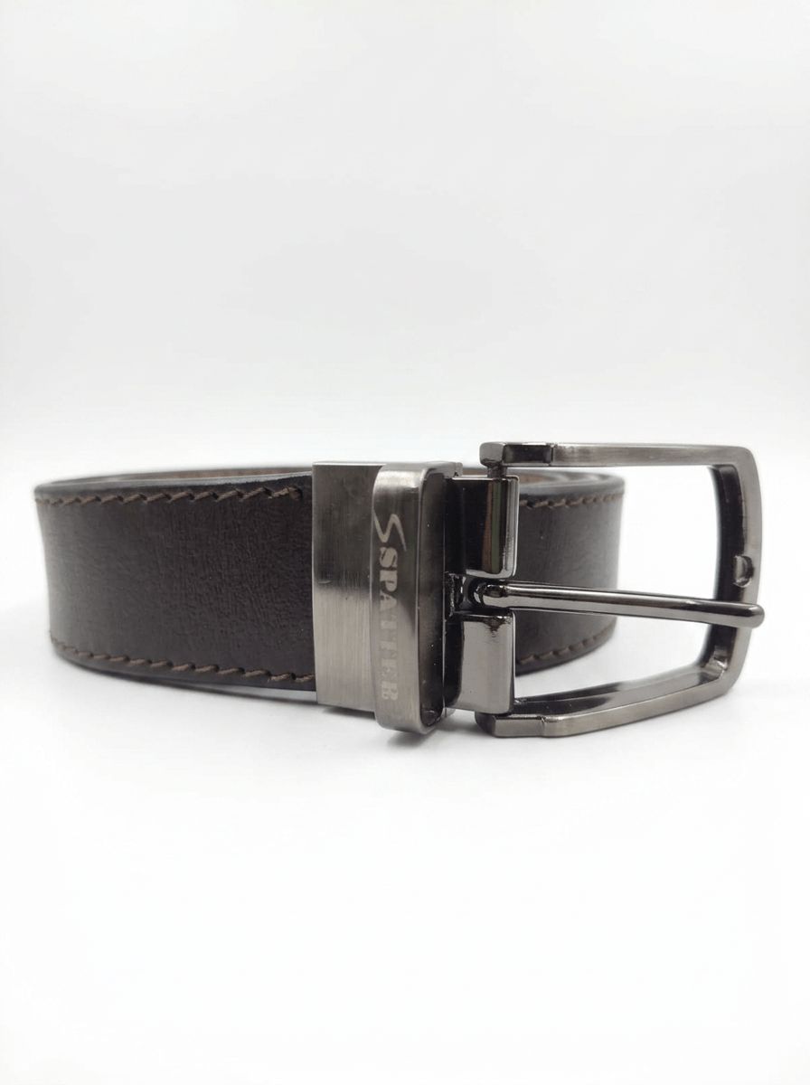 Light Brown Spatter Belt view 2