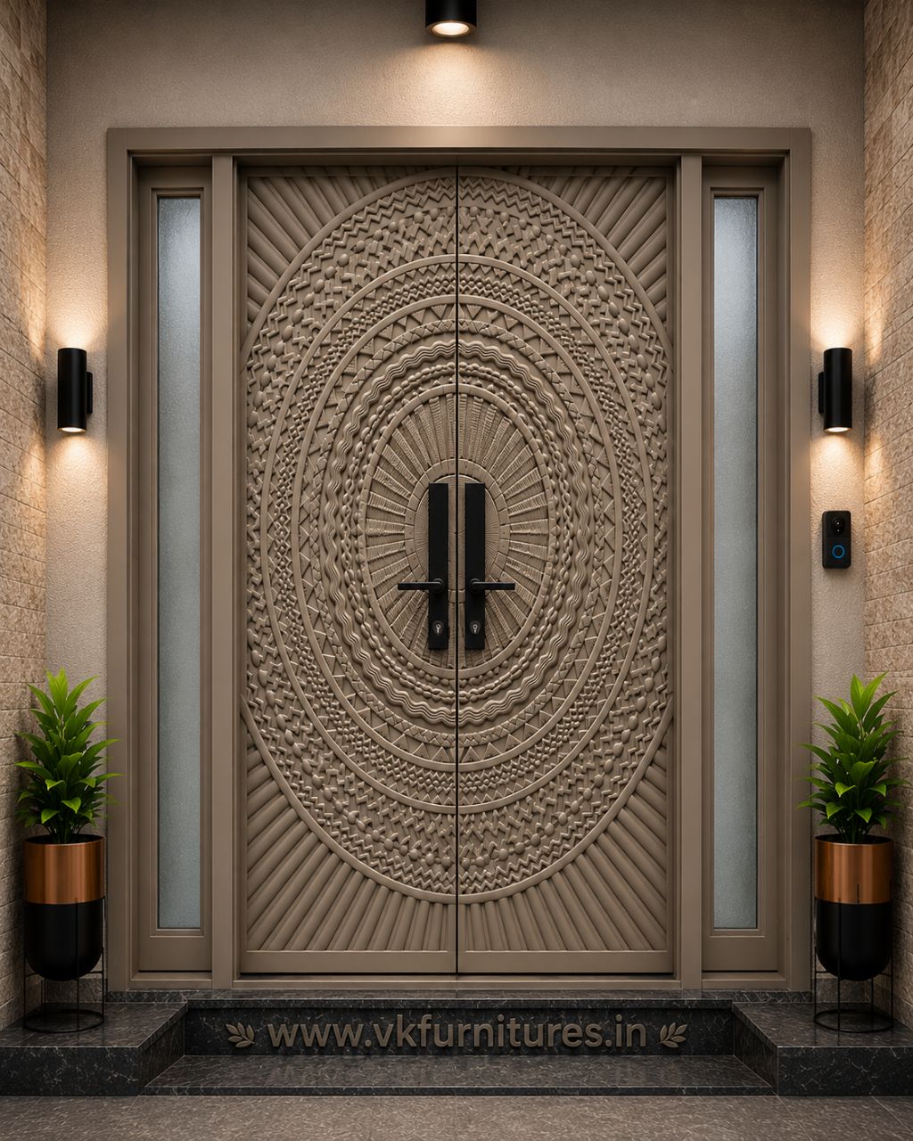 Decorative Wooden Door