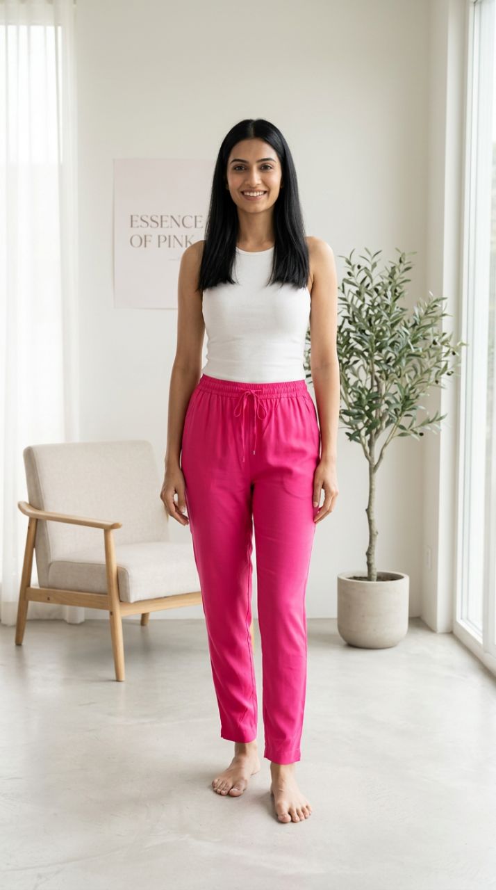 Fashnet Pink Bottom Wear view 4