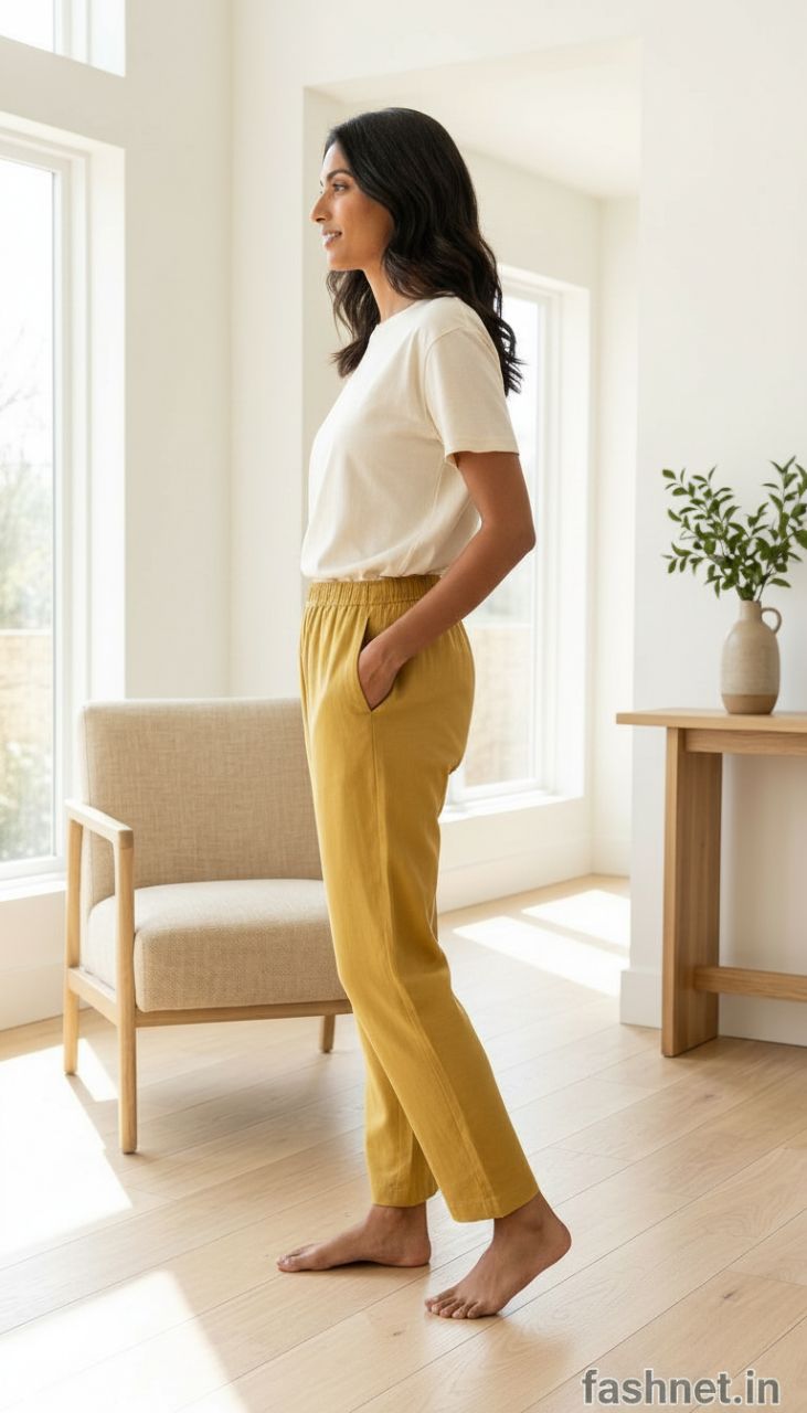 Elastic Waist Pants view 2