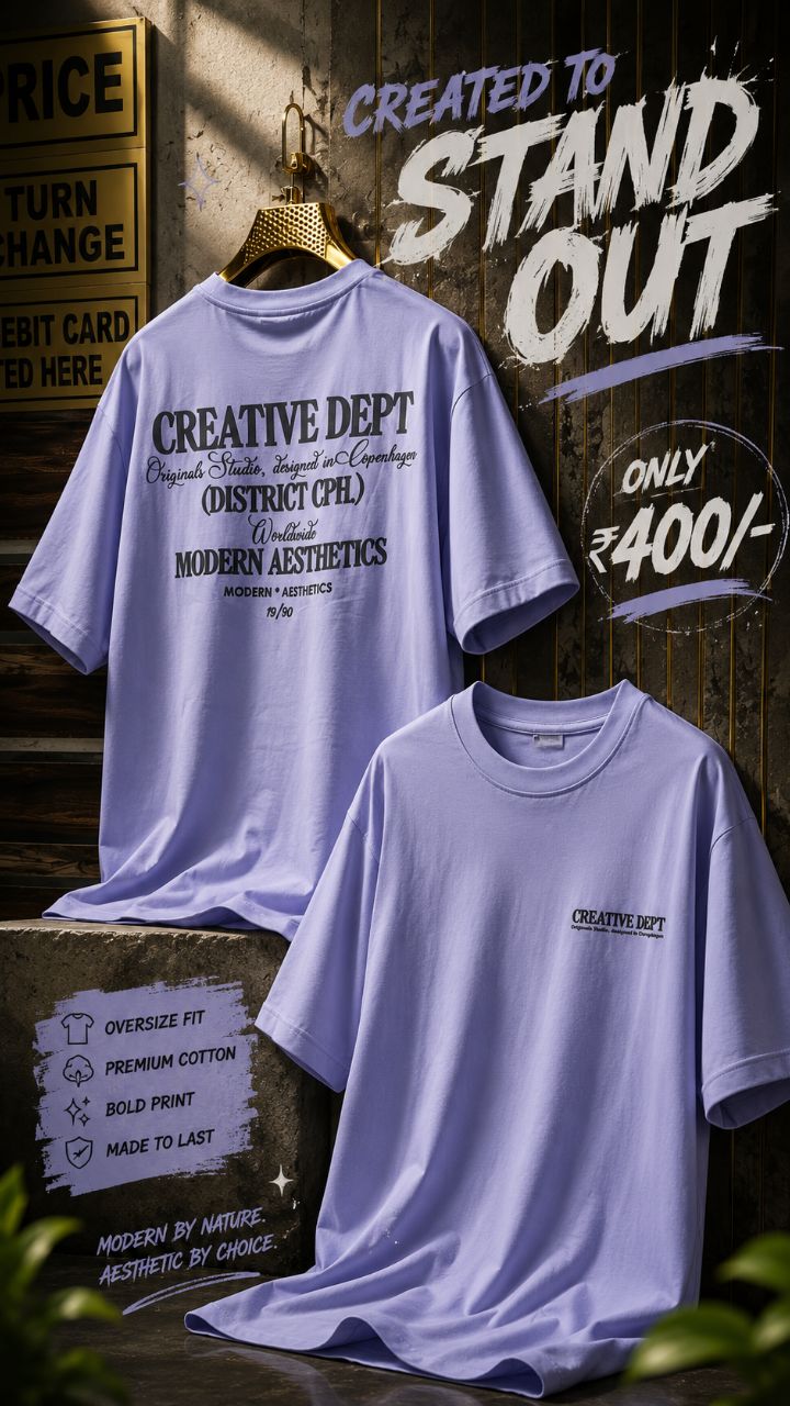 Creative Dept Oversized T-Shirt view 2