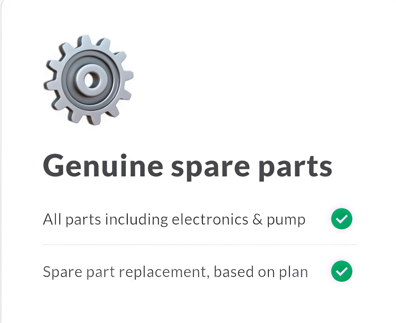 RR Water Purifier Maintenance Plan view 3